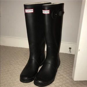 Black Hunter Boots size 10! Originals!